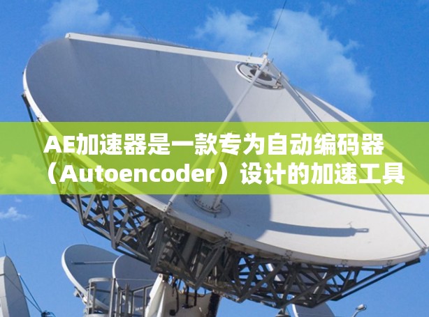 AE加速器是一款专为自动编码器(Autoencoder)设计的加速工具,旨在提升数据处理和计算效率。以下是对该工具的详细分析