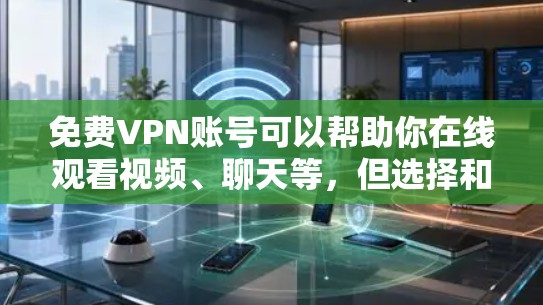 免费VPN账号可以帮助你在线观看视频、聊天等，但选择和使用时需要谨慎，以确保安全和隐私。以下是一些推荐的免费VPN工具和方法，帮助你轻松使用