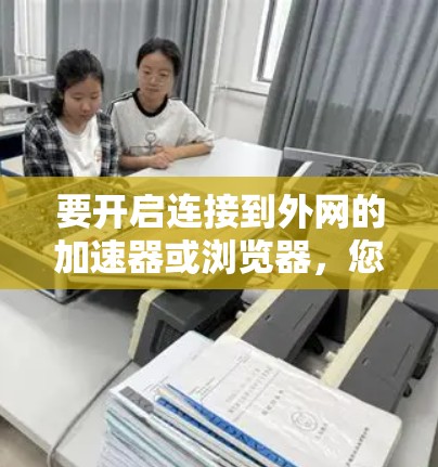要开启连接到外网的加速器或浏览器,您可以按照以下步骤操作