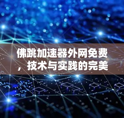 佛跳加速器外网免费，技术与实践的完美结合